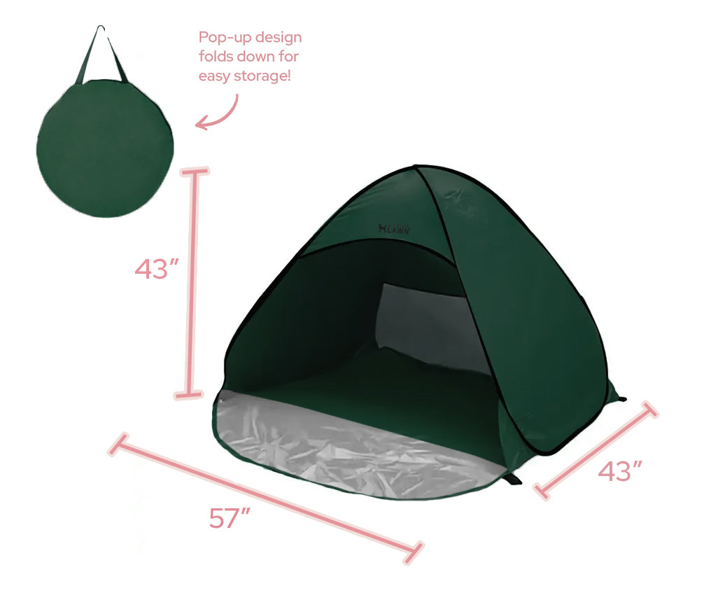 Dog poop shop tent