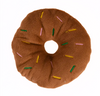 Chocolate Donut Squeaky Toy