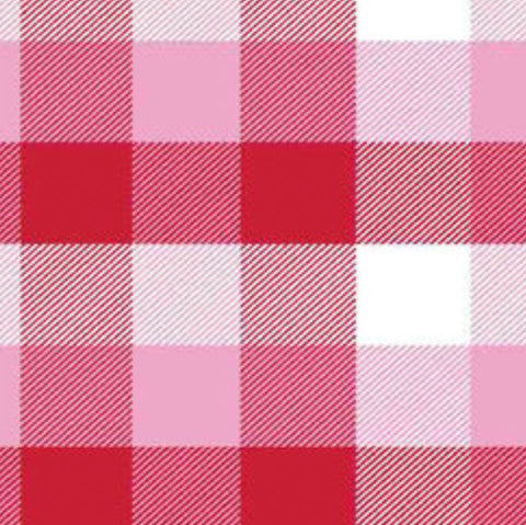 Valentine Plaid Bandana