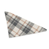 Neutral Plaid Bandana